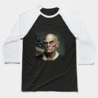 Ugly American Baseball T-Shirt